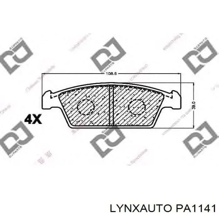 PA1141 Lynxauto poleas juego de piezas