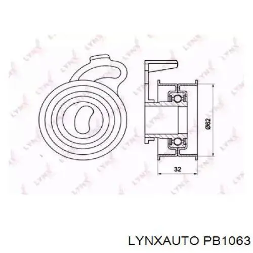 PB1063 Lynxauto rodillo, cadena de distribución