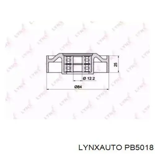 PB5018 Lynxauto polea inversión / guía, correa poli v