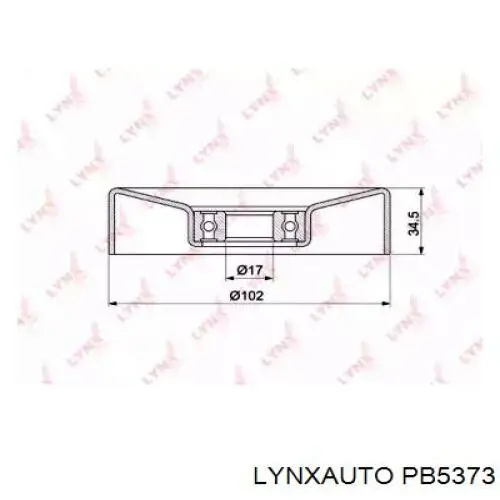 PB5373 Lynxauto tensor de correa, correa poli v