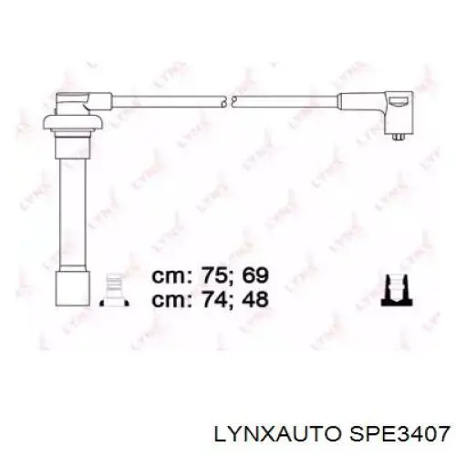 SPE3407 Lynxauto juego de cables de encendido