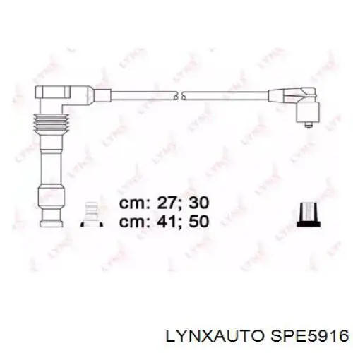 SPE5916 Lynxauto juego de cables de encendido