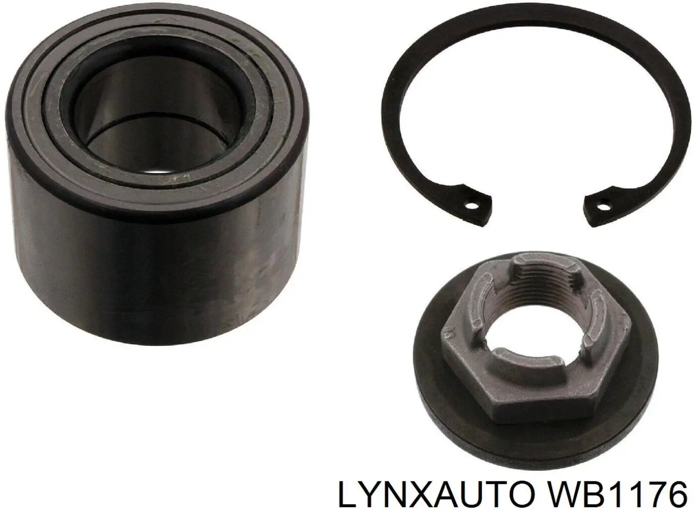 WB1176 Lynxauto cojinete de rueda trasero