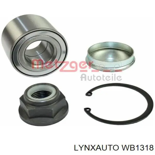 Cojinete de rueda trasero Renault DUSTER 2 HM