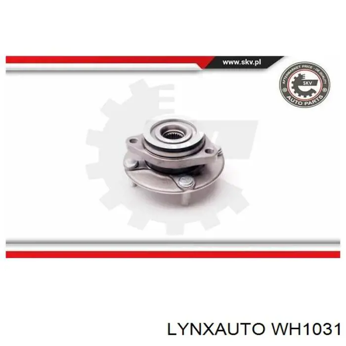 WH1031 Lynxauto cubo de rueda delantero