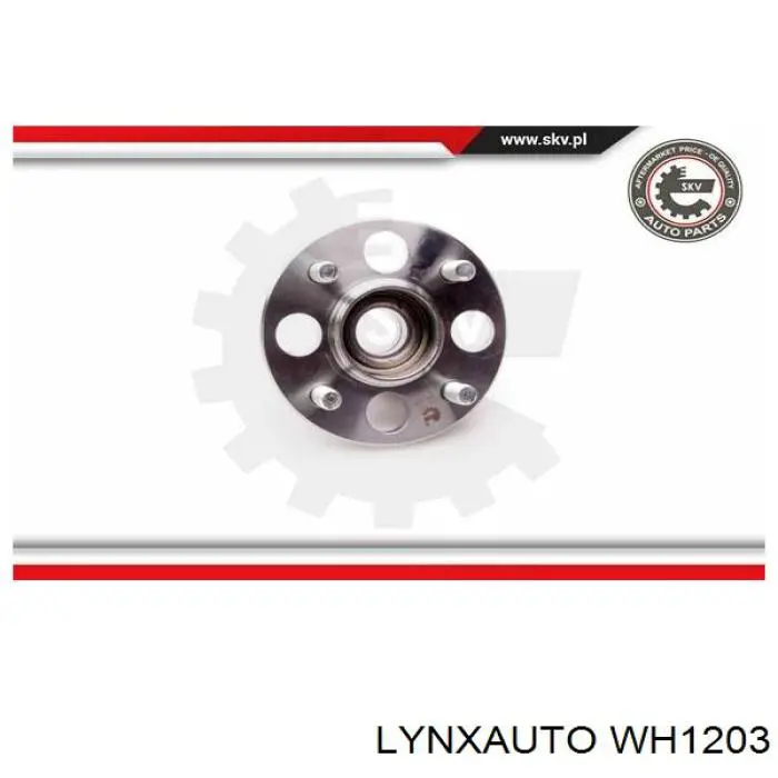 WH1203 Lynxauto cubo de rueda trasero