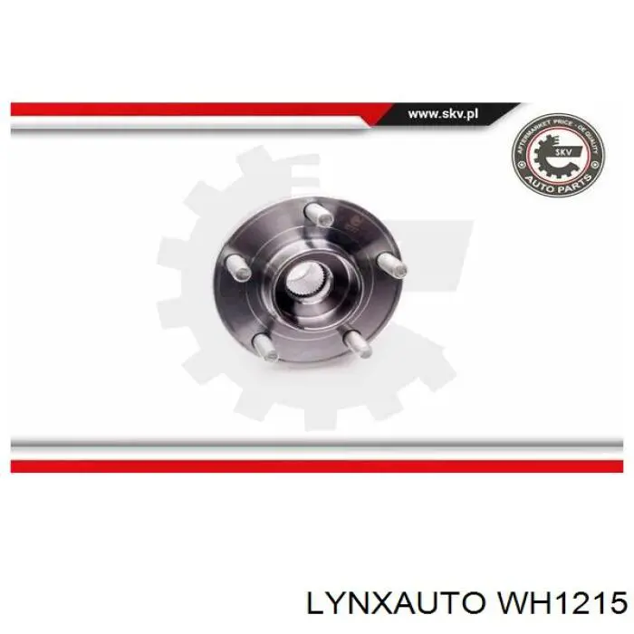 WH1215 Lynxauto cubo de rueda delantero