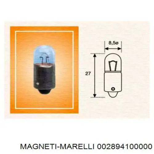 Bombilla de faro Magneti Marelli 002894100000 precio, desde 0,64 EUR