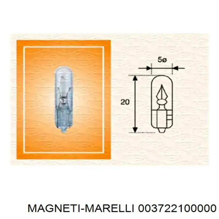Bombilla 780061SET Maxgear