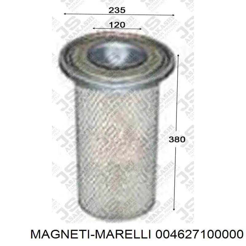 004627100000 Magneti Marelli bombilla