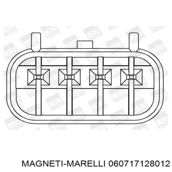 060717128012 Magneti Marelli bobina