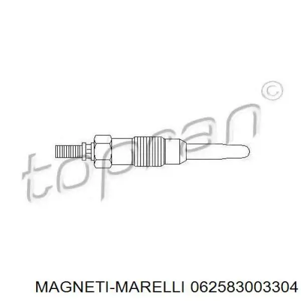 Comprar 062583003304 Magneti Marelli Calentadores diésel