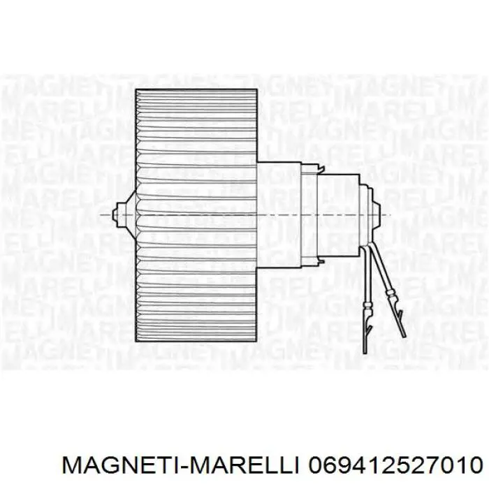 Motor eléctrico, ventilador habitáculo Opel Corsa X12