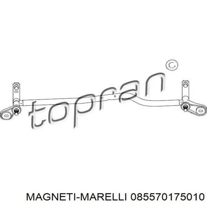 CWT30114AS Casco Varillaje de limpiaparabrisas