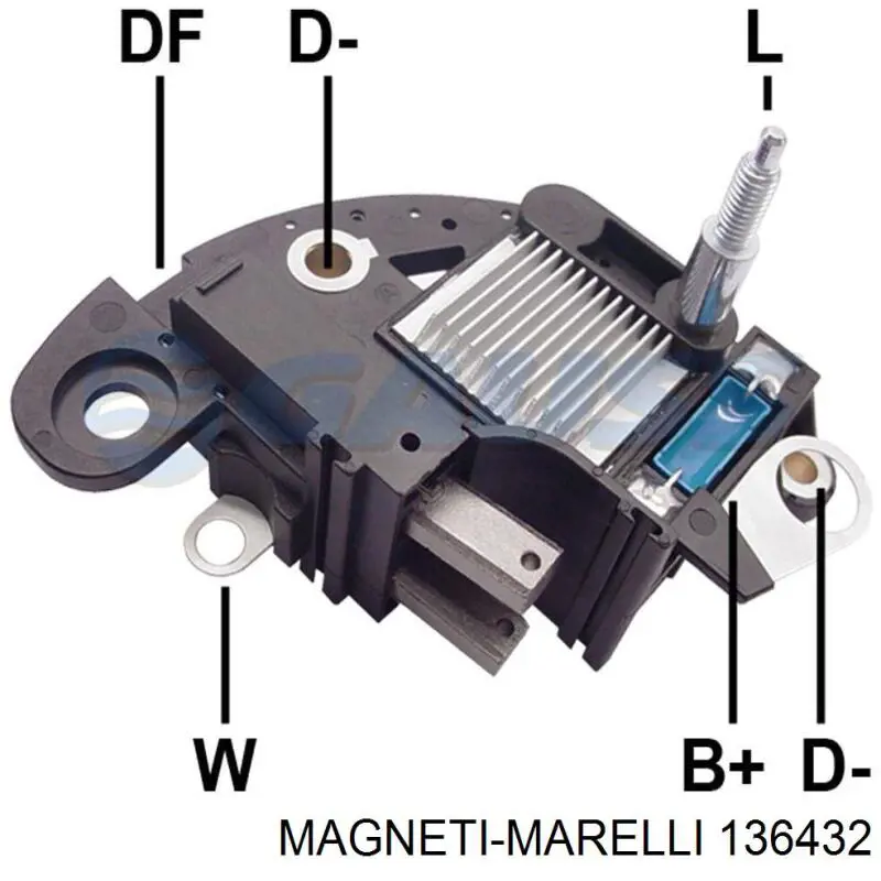 Regulador De Rele Del Generador (Rele De Carga) Fiat Palio 178DX