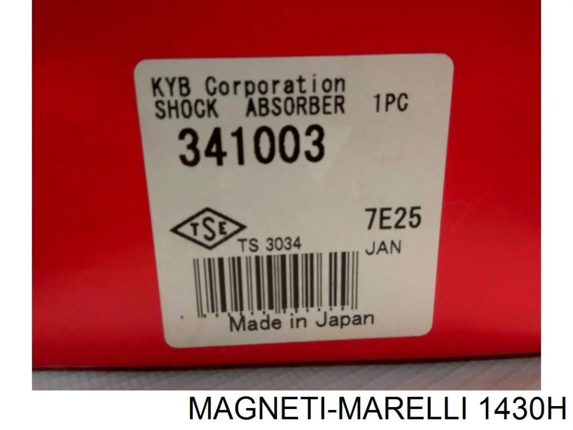 Amortiguadores traseros Magneti Marelli 1430H