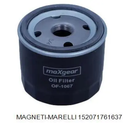 152071761637 Magneti Marelli filtro de aceite