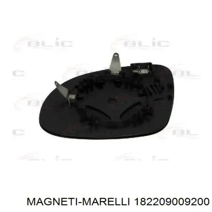 182209009200 Magneti Marelli cristal de espejo retrovisor exterior derecho