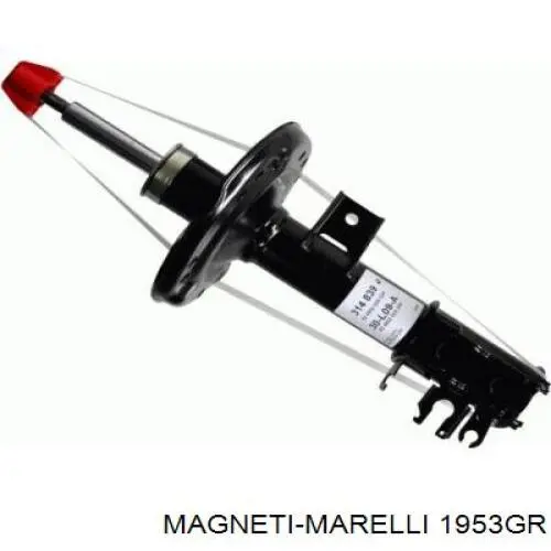 1953GR Magneti Marelli amortiguador delantero derecho
