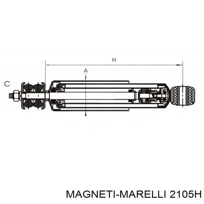Amortiguador 2105H Magneti Marelli