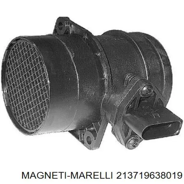 213719638019 Magneti Marelli sensor de flujo de aire/medidor de flujo (flujo de aire masibo)