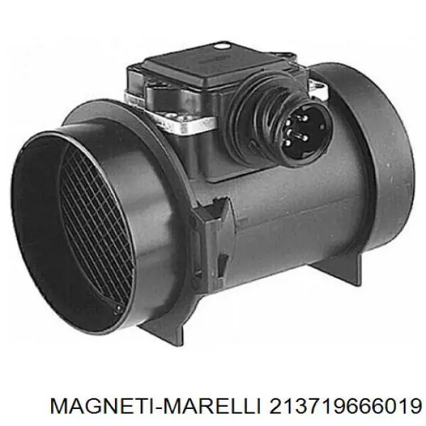 213719666019 Magneti Marelli sensor de flujo de aire/medidor de flujo (flujo de aire masibo)