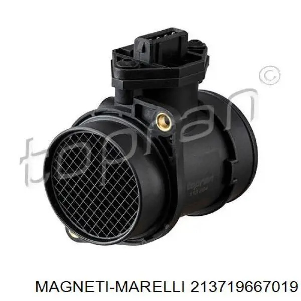 213719667019 Magneti Marelli sensor de flujo de aire/medidor de flujo (flujo de aire masibo)