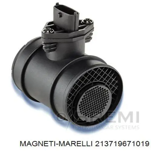 213719671019 Magneti Marelli sensor de flujo de aire/medidor de flujo (flujo de aire masibo)