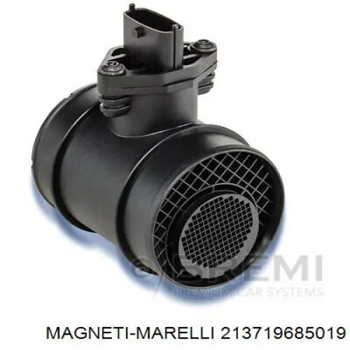 213719685019 Magneti Marelli sensor de flujo de aire/medidor de flujo (flujo de aire masibo)