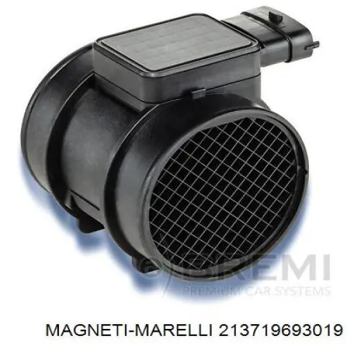 213719693019 Magneti Marelli sensor de flujo de aire/medidor de flujo (flujo de aire masibo)