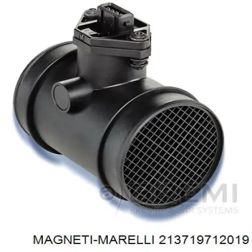 213719712019 Magneti Marelli sensor de flujo de aire/medidor de flujo (flujo de aire masibo)