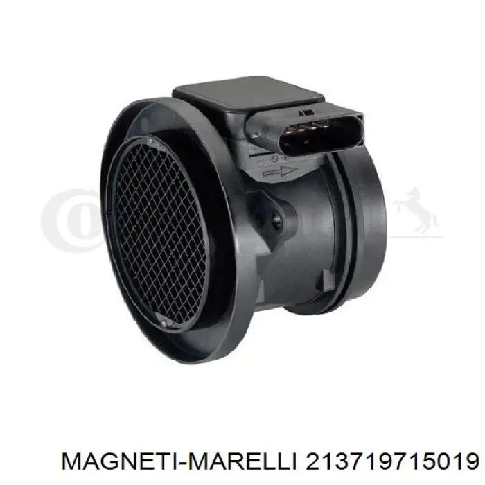 213719715019 Magneti Marelli sensor de flujo de aire/medidor de flujo (flujo de aire masibo)