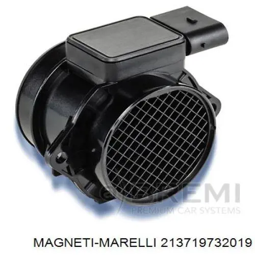 213719732019 Magneti Marelli sensor de flujo de aire/medidor de flujo (flujo de aire masibo)