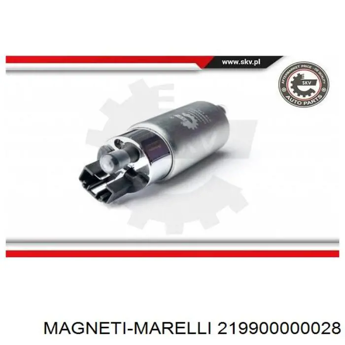 Elemento de turbina de la bomba de combustible MAM00106 Magneti Marelli