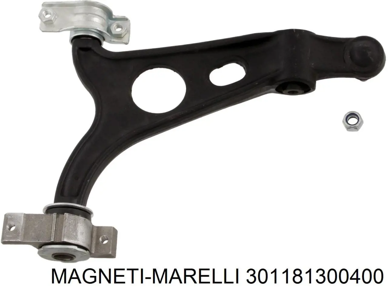 301181300400 Magneti Marelli barra oscilante, suspensión de ruedas delantera, inferior izquierda