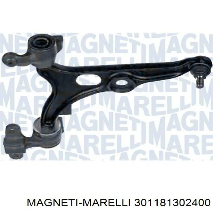 301181302400 Magneti Marelli barra oscilante, suspensión de ruedas delantera, inferior izquierda