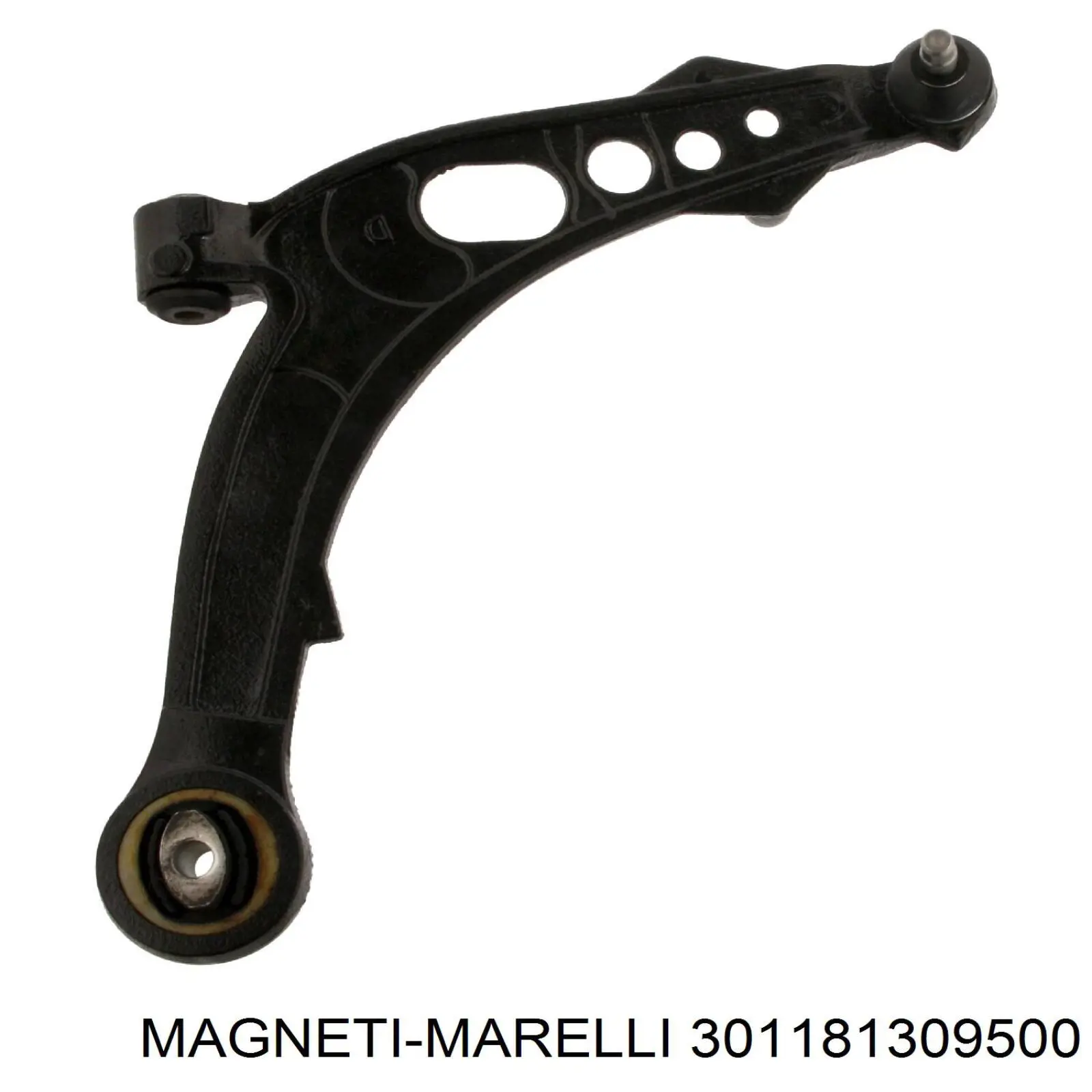 301181309500 Magneti Marelli barra oscilante, suspensión de ruedas delantera, inferior derecha