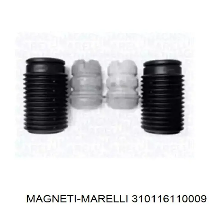 310116110009 Magneti Marelli tope de amortiguador trasero, suspensión + fuelle