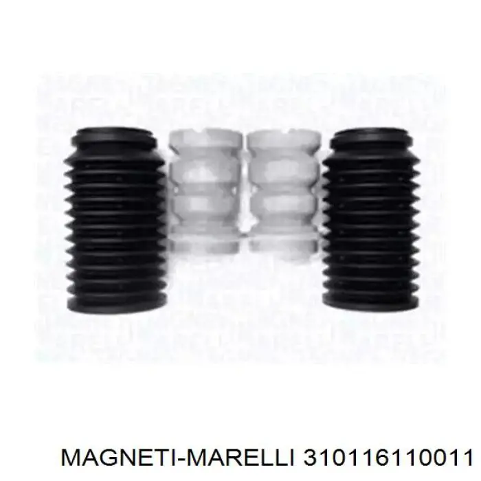 310116110011 Magneti Marelli tope de amortiguador trasero, suspensión + fuelle