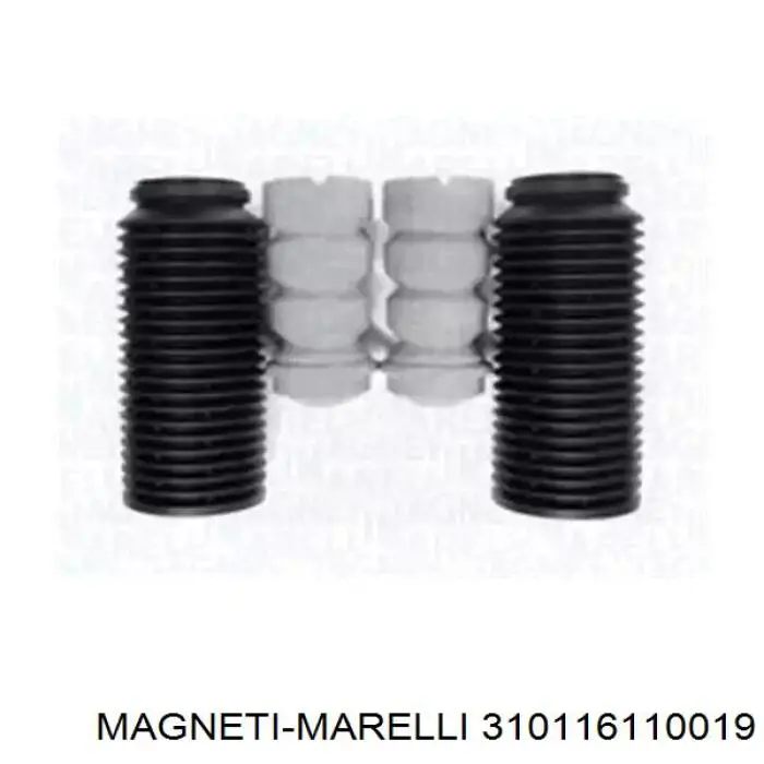 310116110019 Magneti Marelli tope de amortiguador trasero, suspensión + fuelle