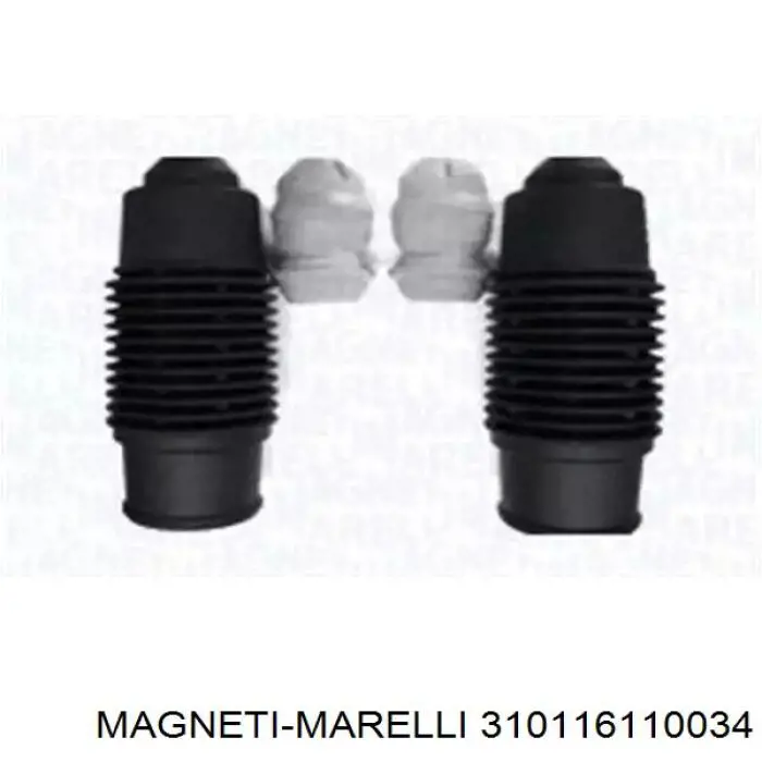 310116110034 Magneti Marelli tope de amortiguador delantero, suspensión + fuelle