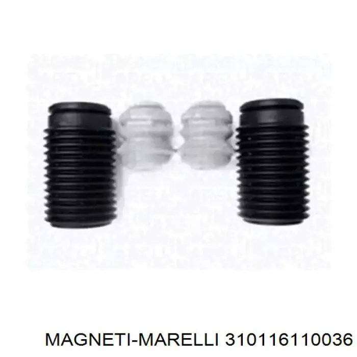 310116110036 Magneti Marelli tope de amortiguador delantero, suspensión + fuelle