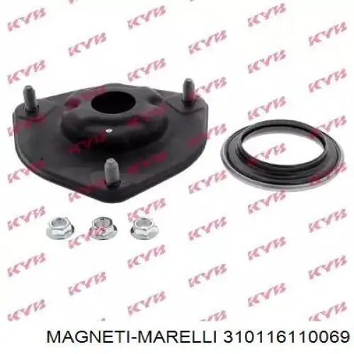 310116110069 Magneti Marelli tope de amortiguador delantero, suspensión + fuelle