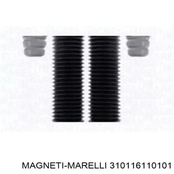 310116110101 Magneti Marelli tope de amortiguador delantero, suspensión + fuelle