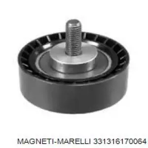 331316170064 Magneti Marelli polea inversión / guía, correa poli v
