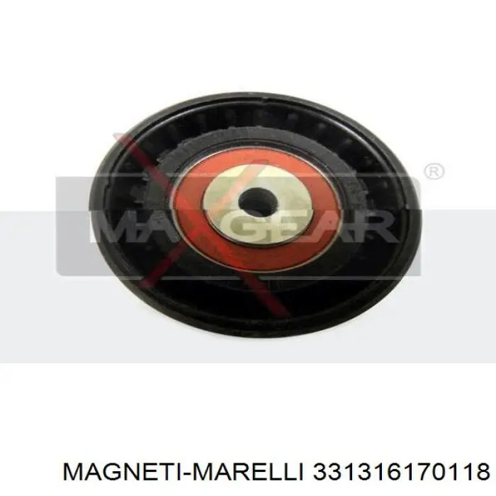 331316170118 Magneti Marelli polea inversión / guía, correa poli v