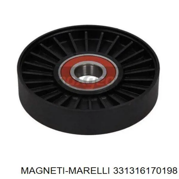 331316170198 Magneti Marelli rodillo, correa trapecial poli v