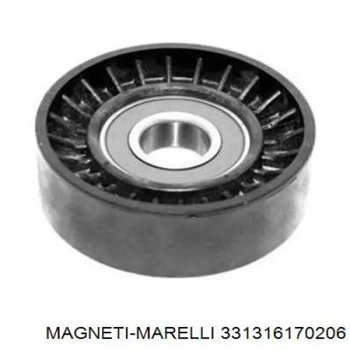 331316170206 Magneti Marelli rodillo, correa trapecial poli v