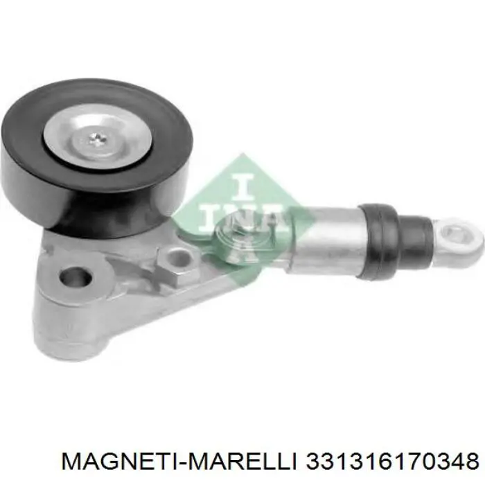 331316170348 Magneti Marelli rodillo, correa trapecial poli v