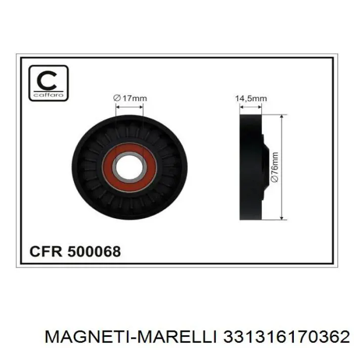 331316170362 Magneti Marelli
